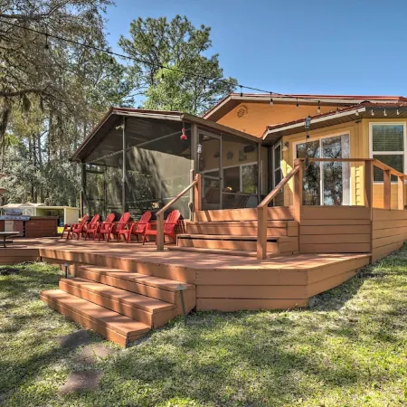 Lakefront Nature Escape! Cabin in Keystone Heights