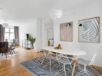 Constantin - Chic 2-Bdr Apt with Balcony Hotels in Frederiksberg