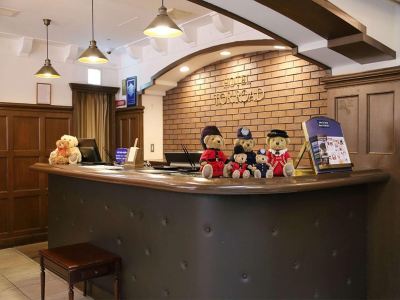 フロントデスク 神戸トアロードホテル山楽の写真