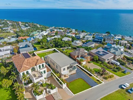 Cliffside Castle with Bay and City Views