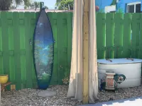Elegant Beach Studio - rocket launch view, private patio, hammocks