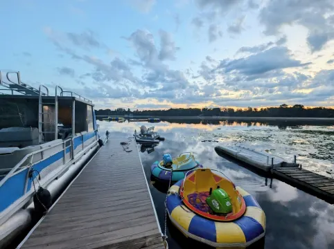 Lake home , snowmobiling, fishing, hunting, hiking, bike riding, camping .