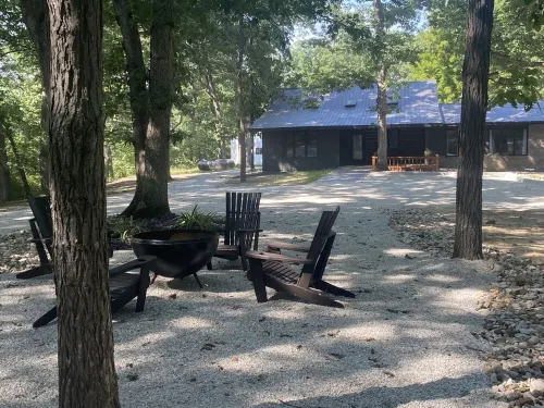 Experience Serenity at our secluded cabin mere minutes from town.