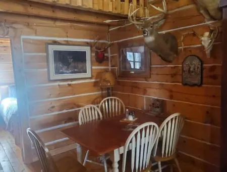 Larsen Hunters Rustic Cabin