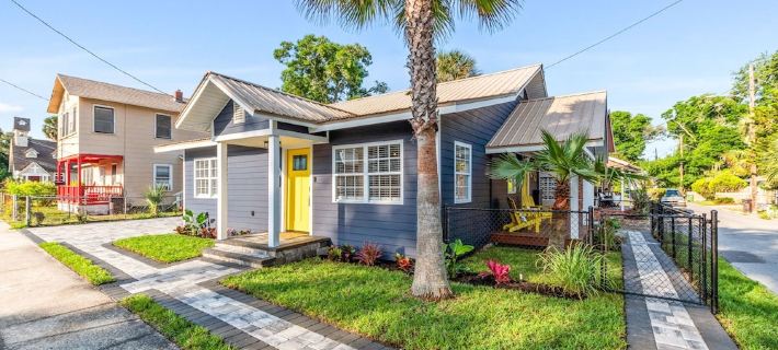 Historic Cottage Walk to Downtown St Augustine Free Parking Sleeps 4 Hotels in Sankt Augustine