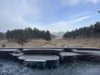 Custer Area Retreat on 40 Acres: Hot Tub, Fire Pit, Trails & Views