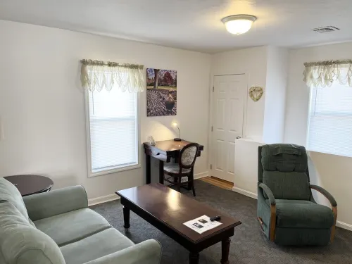One Bedroom Apartment with Separate Bunk Bed Area