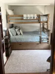 Charming & Cozy River Front Cabin- Close to ski mountains. Ski,Fish,Swim & Hike!