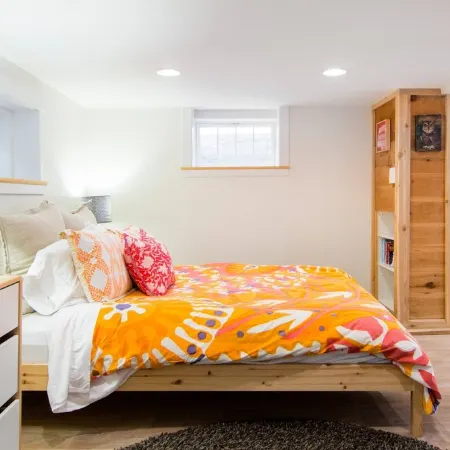 Renovated basement studio in historic Mapleton Hill.