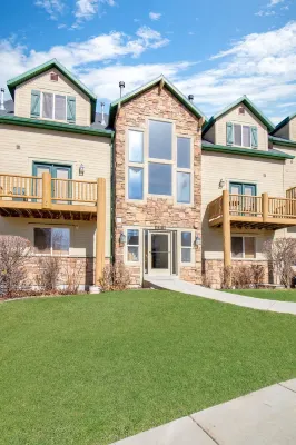 Two level condo with gourmet kitchen, upstairs remodel, and outdoor wonderland.