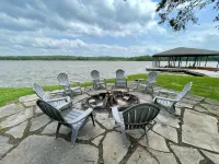 The Point on Cedar Creek Lake! Huge Lakefront! Panoramic Water Views! Spacious!