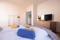 Fewo Partners - Fewo California Dreaming 93qm mit Garten Hotel a Wildau