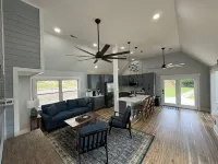 Newly renovated & furnished 3 bdrm, 2 bath lake home, dock, spectacular view