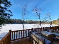 The NEW Damon Pond Log Cabin