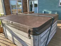 Lakefront 240 View, Fireplace, Hot Tub, Wineries Near! Beautiful Time of Year! Hotels in Norvell Township