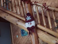 Large cozy log cabin in Wisconsin, Close to miles of ATV/ UTV trails Hotels in Polk County