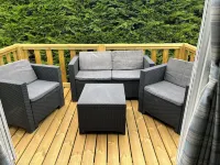 Recent top-of-the-range mobile home, very spacious Located 2km from the beach