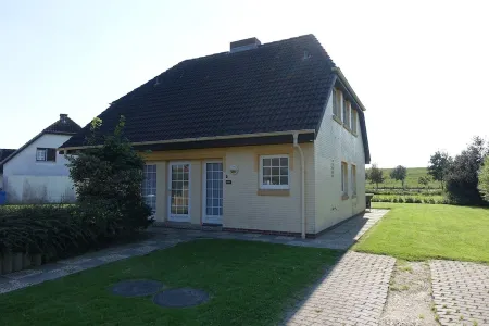 Friedrichskoog-Spitze, dike view, quiet location, short distances, family friendly