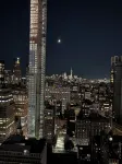 Skyline Views from a Luxe High Rise in NYC