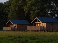Composite Lodges with Shared Space in Drenthe Hotels near De Turfschipper