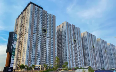 Fully Furnished with Cozy Design Studio Apartment Tokyo Riverside Pik 2 Отели рядом с достопримечательностью «Pelabuhan Tanjung Pasir»