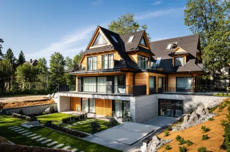 Villa T Apartments & Spa Отели рядом со станцией Закопане