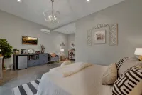 Outdoor Patio and Inviting Hot Tub - Charming Cottage Retreat