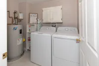 Spacious Living Area and Modern Kitchen - Stylish Urban Escape Hotels in Sandusky
