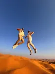 Sunset Desert Safari With Glamping Hotels in Al Awir