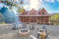 Stacked Stone Retreat - Bryson City Luxury Log Home close to town - 발코니