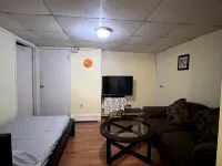 1 bed room basement apartment.