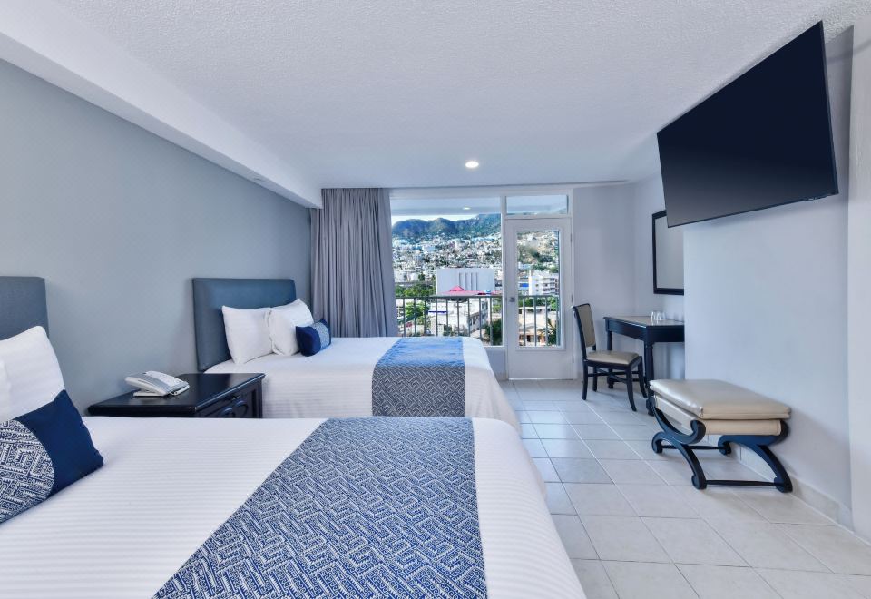 Krystal Beach Acapulco Hotel Over view