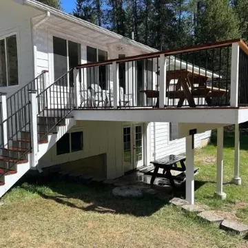 Private, luxury, 4-bedroom home minutes from downtown Bigfork