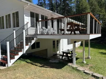 Private, luxury, 4-bedroom home minutes from downtown Bigfork