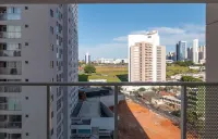 1BR apt w/ Balcony, Jardim Goias - Msso1208 - balcony