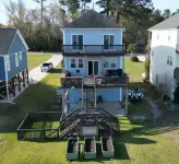 Kayak/Fish/Grill&Chill where River meets Ocean! Gameroom/Amenities/Pup Friendly!