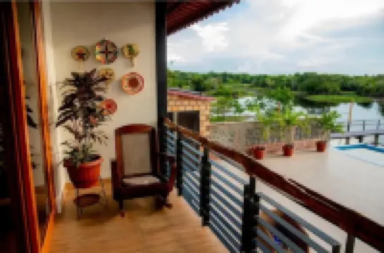 Iquitos Lodge House by the River. Enjoy the views & sound of the Amazon
