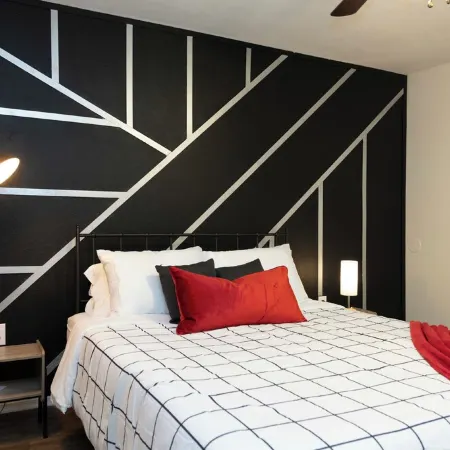 Rustic Luxe Loft: A King Bed Hideout with Edge