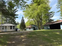 Cozy 1950s Cottage on Range Line Lake – Private Waterfront on Three Lakes Chain