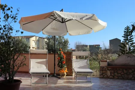 Villa Falaride on the sea of Licata