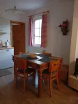 Vacation apartment near the national park and harbor with terrace and parking space