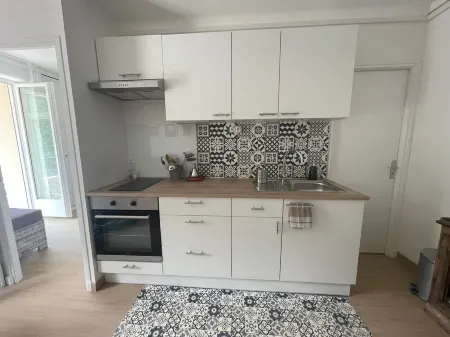 Mise au Vert F2 à 5 mns des Commerces et 2 mns des Thermes Mer et la Montage Отели в г. Амели-ле-Бен