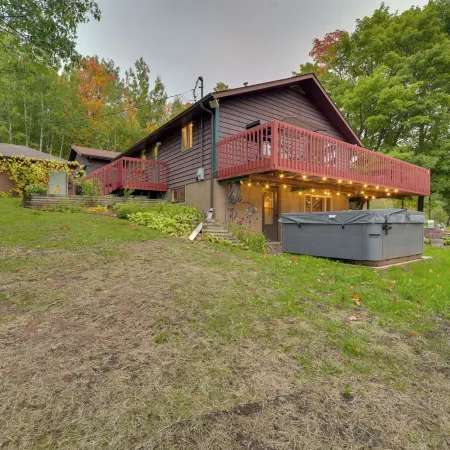 Hermantown Home w/ Decks, Grill & Hot Tub!