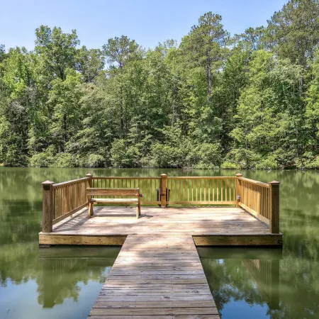 Lakefront Hamilton Cabin w/ Dock & Fire Pit!