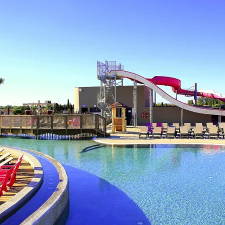 Valras-Plage Mobile home with water park