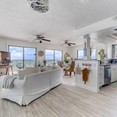 OCEANFRONT 5⭐3BR/2BA/6BED_Heated Pool_180 View Patio_ Beach Gear