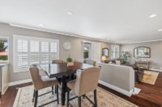 Primary Bedroom+ 2 bedrooms w/Queen Beds! Near Disneyland! Private Large Pool!