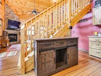 舒適的情侶度假屋帶熱水浴缸：狐狸嶺小屋 傑克遜縣酒店