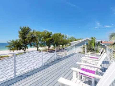 AMI灣觀察站-每間客房都可以看到灣景-屋頂露台 佈雷登頓海灘酒店