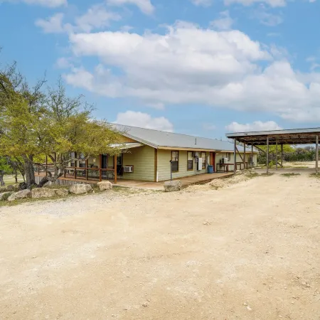 Secluded Texas Hill Country Vacation Rental - Deck